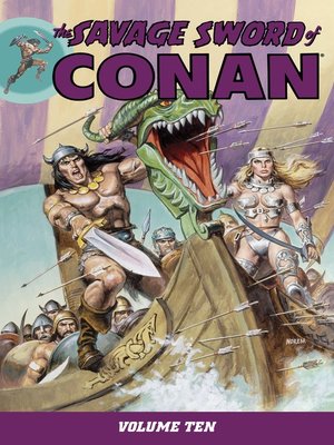 cover image of The Savage Sword of Conan, Volume 10